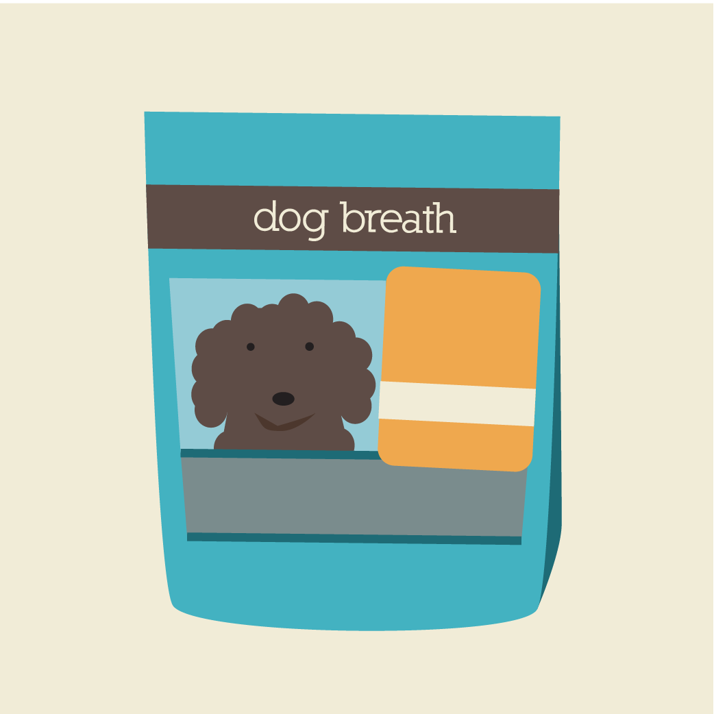 Cartoon Dog Breath