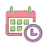 changes in routine calendar icon