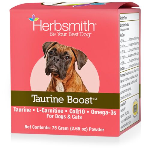 Taurine for Dogs and Cats Taurine Boost Herbsmith
