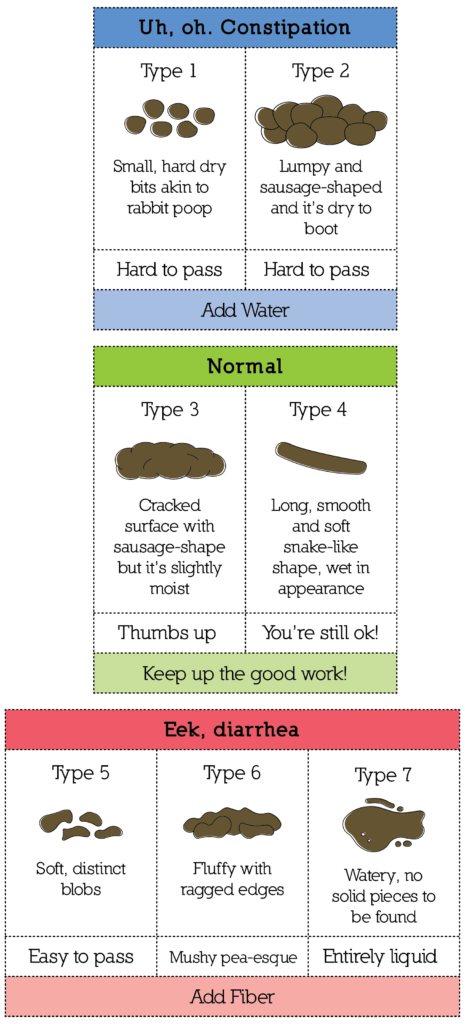 Dog Waste Color Chart