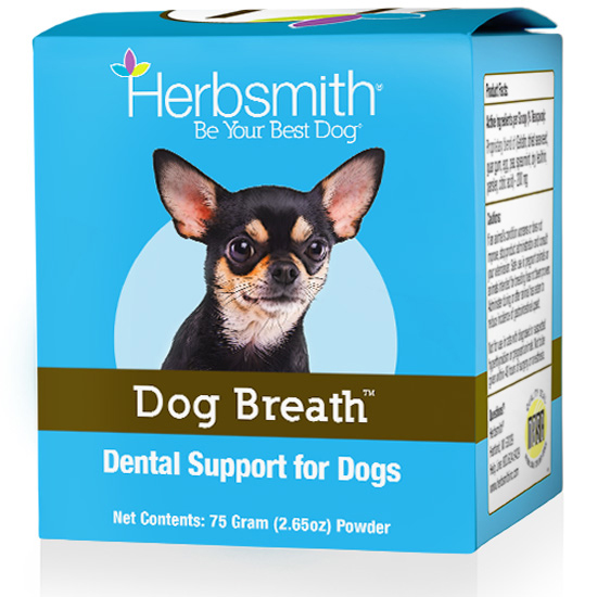 Dog Breath Dental Chews Powder Herbsmith